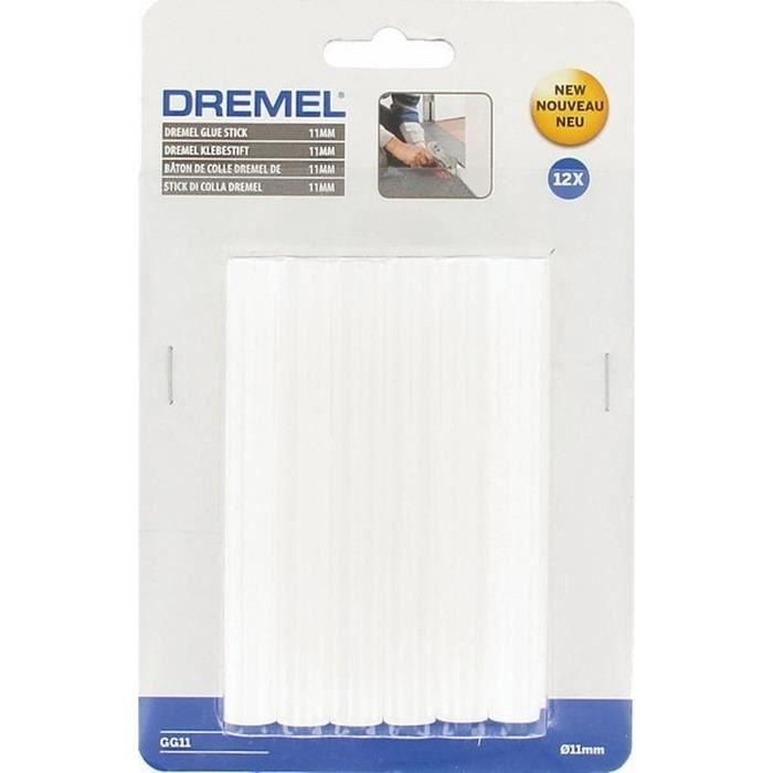 DREMEL 12 barras pegamento universal 11mm 195 ° C 1