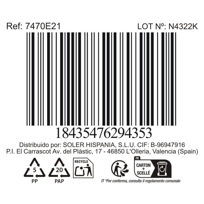 La Mediterranea Fuente Oval Black Clay, 28.5 x 12.7 x 2.2 cm (12 Unidades) 3