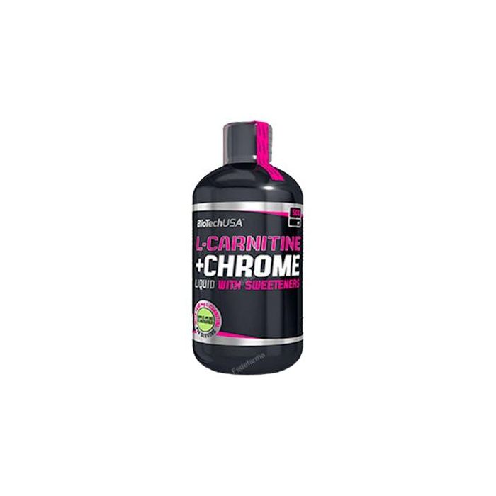 BIOTECHUSA L-Carnitine + Chrome Concentrate Sabor Naranja 500ml