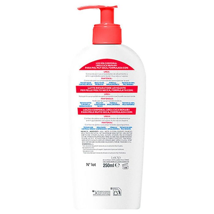 Mixa Loción Corporal Reparadora Urea Cica Repair+ Piel Muy Seca 250 ml