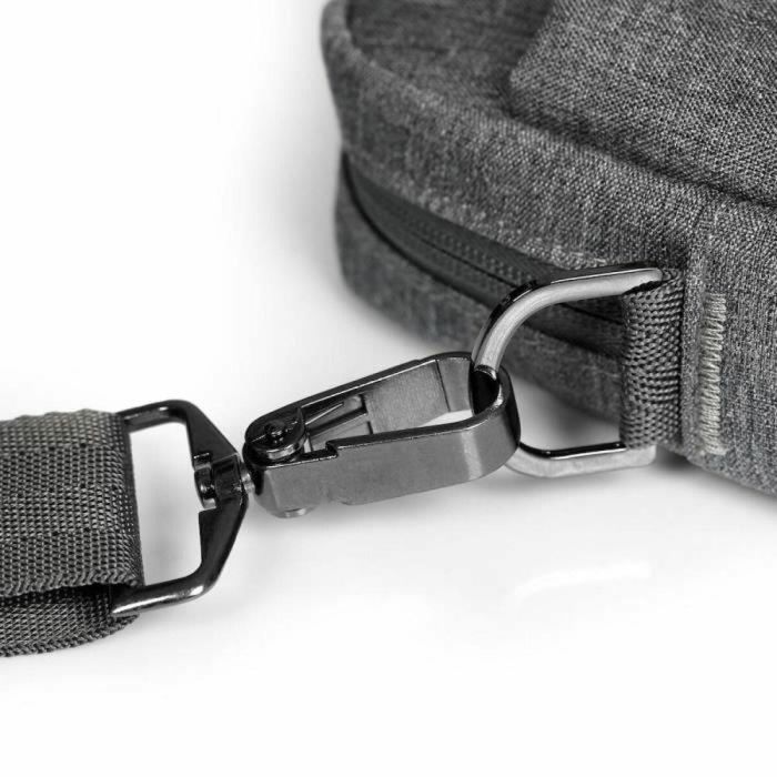 Maletín para Portátil Port Designs Yosemite Eco TL Gris Monocromo 2 Maletín para Portátil Port Designs Yosemite Eco TL Gris Monocromo 2