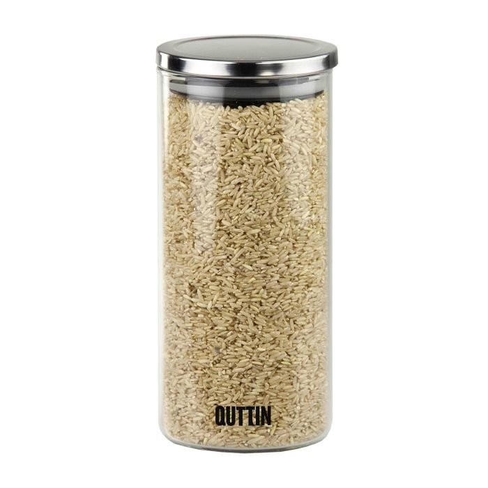 Tarro de Borosilicato Quttin 10 x 21 cm (12 Unidades) 7 Tarro de Borosilicato Quttin 10 x 21 cm (12 Unidades) 7