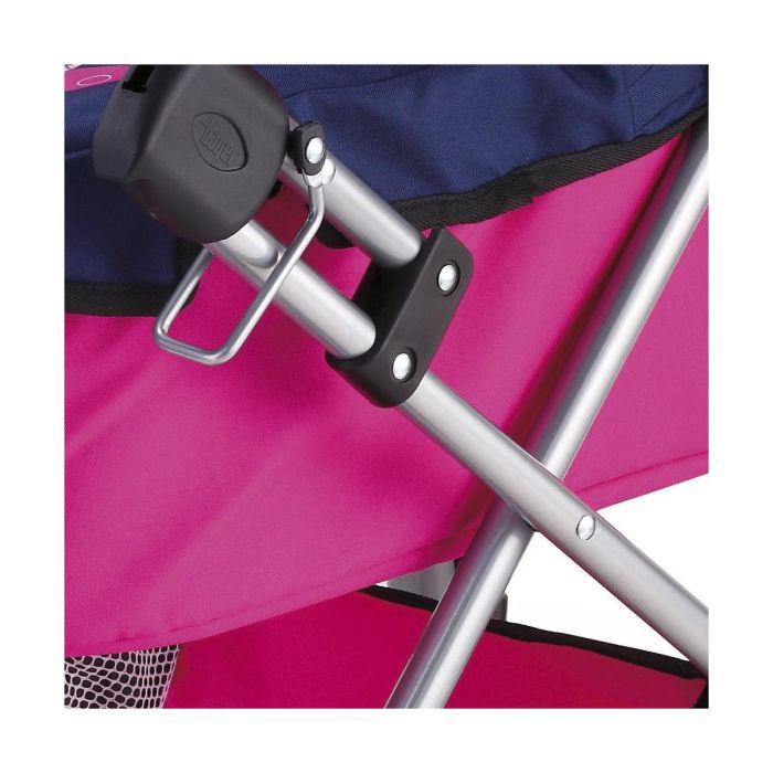 Carrito para Muñecas Reig Trendy Classic Fucsia 45 cm 3 Carrito para Muñecas Reig Trendy Classic Fucsia 45 cm 3
