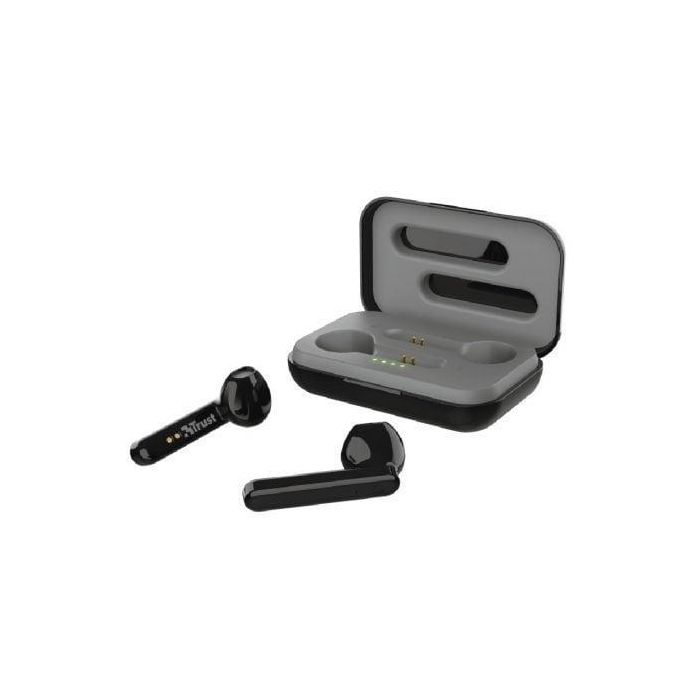 Auriculares Bluetooth Trust Primo Touch con estuche de carga/ Autonomía 4h/ Negros 1 Auriculares Bluetooth Trust Primo Touch con estuche de carga/ Autonomía 4h/ Negros 1