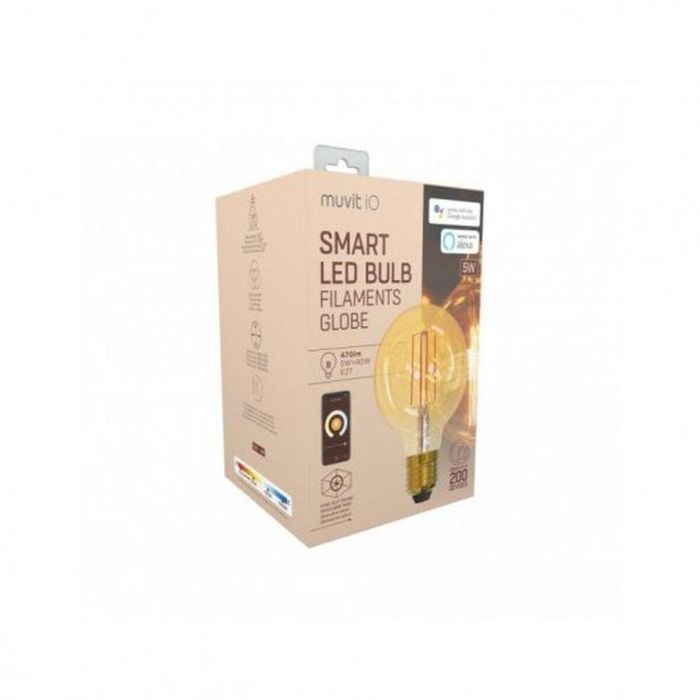 Bombilla Inteligente Muvit iO 5 W E27 1800 K 2700 K 480 Lm Wi-Fi