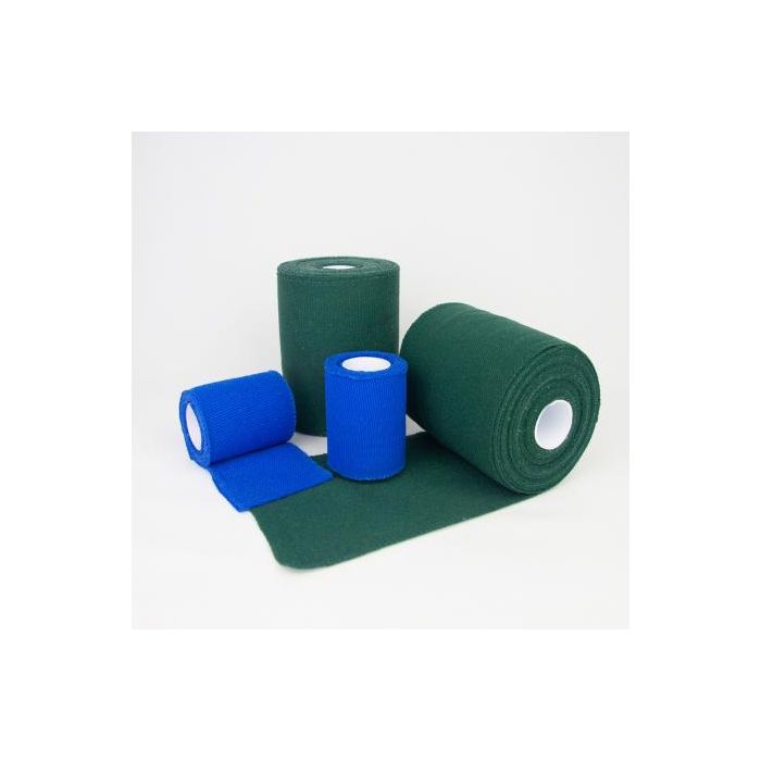 B. Braun Askina Haft Color Vet Cohesiva Azul - Venda Elástica 10 cm x 4M, 1 Unidad