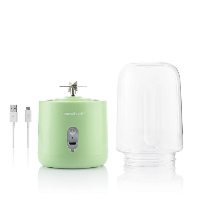 Batidora de Vaso Portátil Recargable Blendyr InnovaGoods 2 Batidora de Vaso Portátil Recargable Blendyr InnovaGoods 2