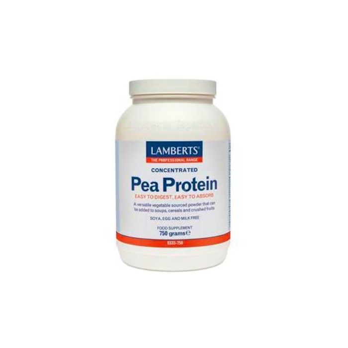 LAMBERTS Pea Protein 750g (Guisante) Complemento Alimenticio con Aminoácidos Esencial. Apto para Veganos y Vegetarianos