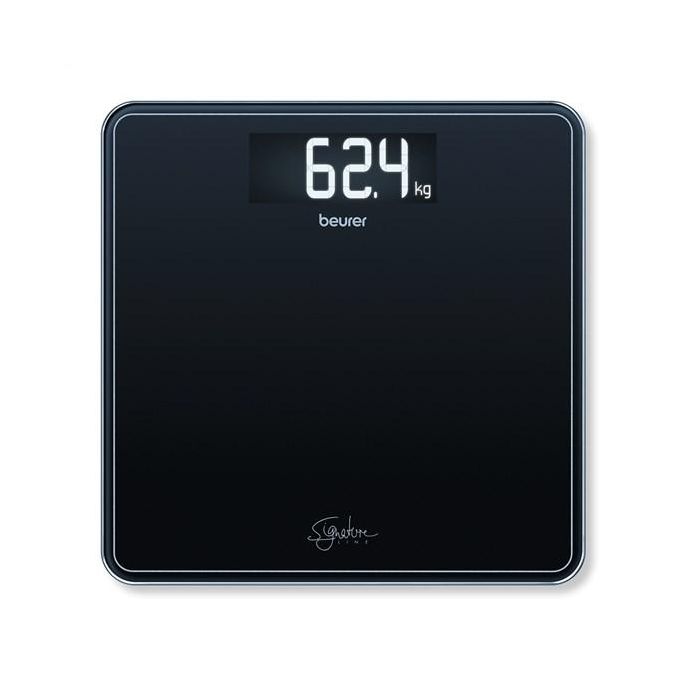 Beurer GS-400 Báscula Digital de Vidrio Negra - Pantalla LCD, 200 kg 1 Beurer GS-400 Báscula Digital de Vidrio Negra - Pantalla LCD, 200 kg 1