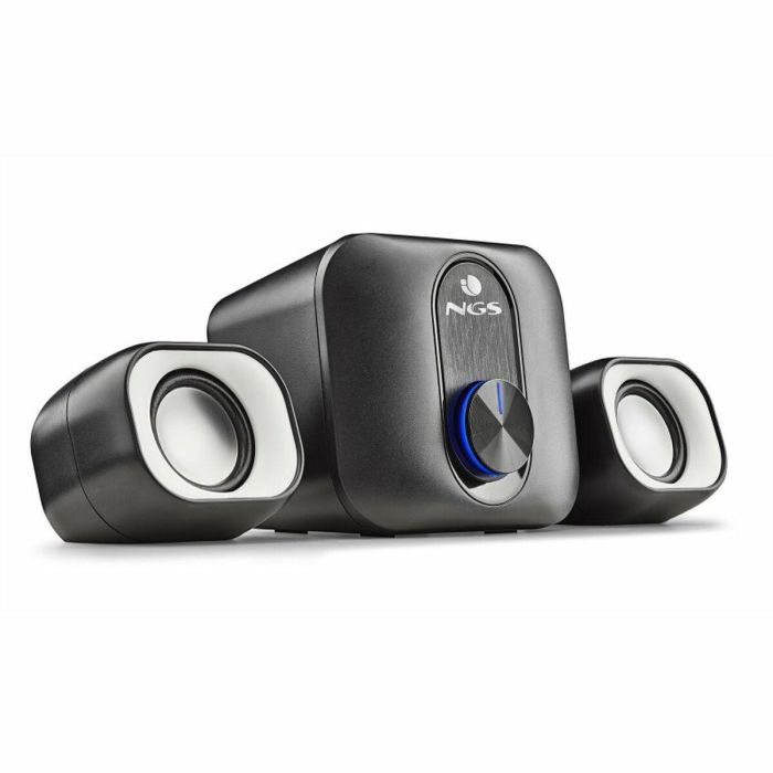 NGS Comet 2.1 Altavoces estéreo 2.1 Multimedia 20W con alimentación USB y entrada AUX 3.5mm, diseño compacto para PC/Mac