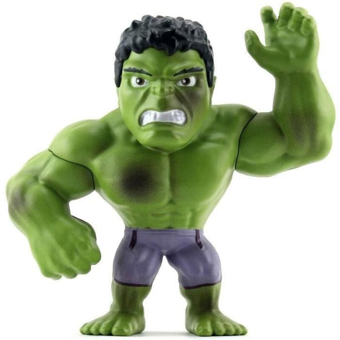 Marvel Figura de Metal de Hulk, 15 cm, Personaje Coleccionable del Universo Marvel, Regalo Ideal para Fans a Partir de 8 Años 1
