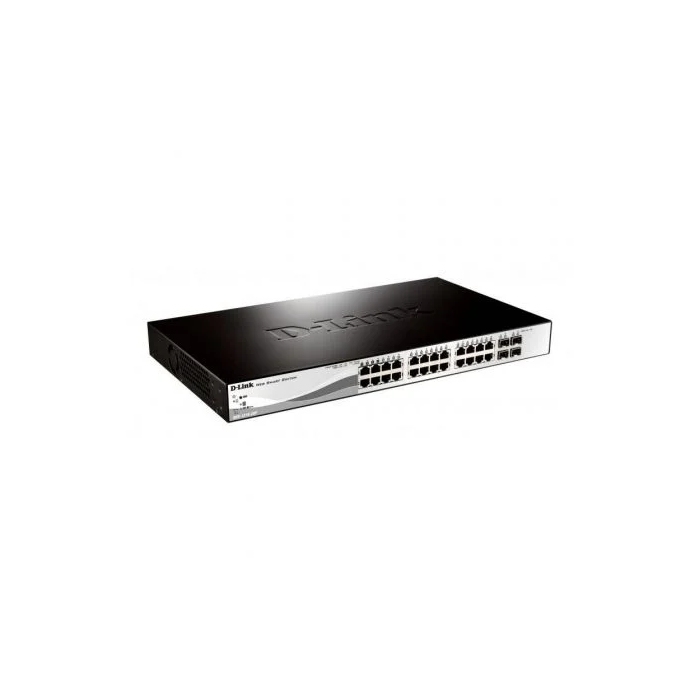 D-Link Switch DGS-1210-28P 28 Puertos RJ45 Gigabit PoE Gestión Smart