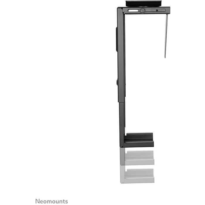 Neomounts Nm-Cpu100Black Soporte CPU PC Giratorio Bajo Escritorio y Pared Ajustable Dimensiones (Alto 30-53cm / Ancho 9-20cm) Negro 12 Neomounts Nm-Cpu100Black Soporte CPU PC Giratorio Bajo Escritorio y Pared Ajustable Dimensiones (Alto 30-53cm / Ancho 9-20cm) Negro 12