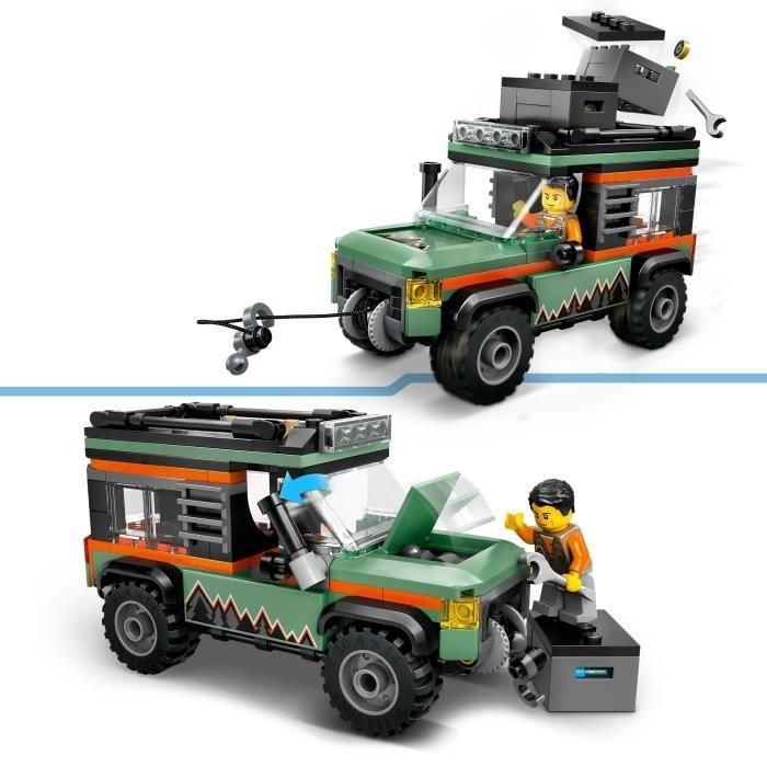 Juego de construccion todoterreno 4x4 de montaña lego city 2 Juego de construccion todoterreno 4x4 de montaña lego city 2