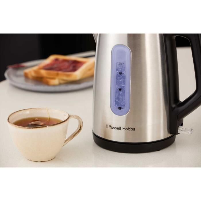 Hervidor de agua - RUSSELL HOBBS - HEATON - 2400 W - 1,7 L - Acero inoxidable 1 Hervidor de agua - RUSSELL HOBBS - HEATON - 2400 W - 1,7 L - Acero inoxidable 1