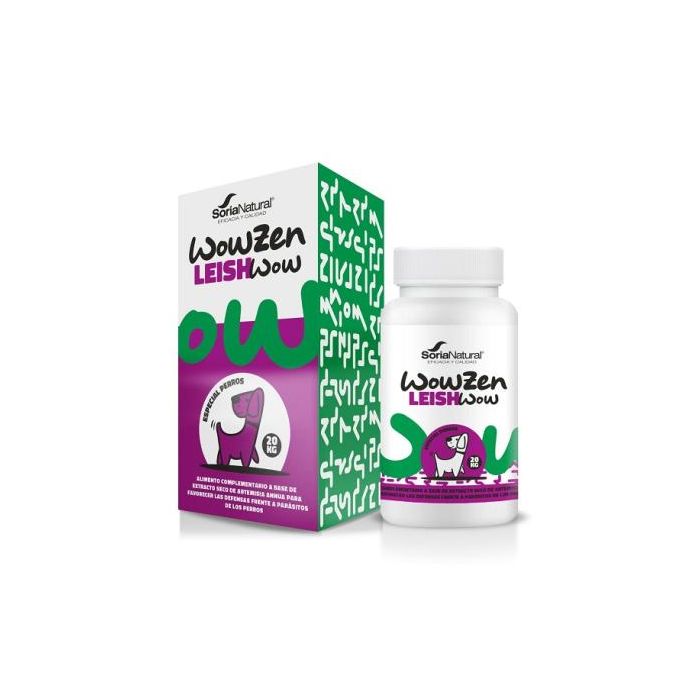 Leishwow Comprimidos Especiales para Perros de 20 kg, 700 mg, Pack de 60 Unidades