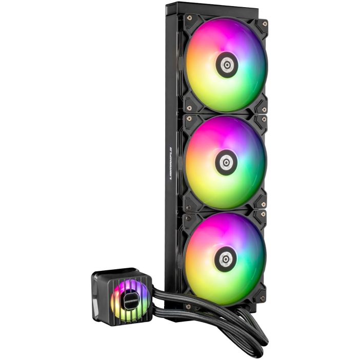 Enermax ELC-LMF420T-ARGB Cooler Líquido CPU 14 cm ARGB Negro 420W - 3 Ventiladores 78.76 cfm 2 Enermax ELC-LMF420T-ARGB Cooler Líquido CPU 14 cm ARGB Negro 420W - 3 Ventiladores 78.76 cfm 2