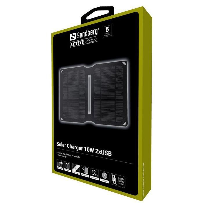 Sandberg Solar Charger 10W 2xUSB 4 Sandberg Solar Charger 10W 2xUSB 4