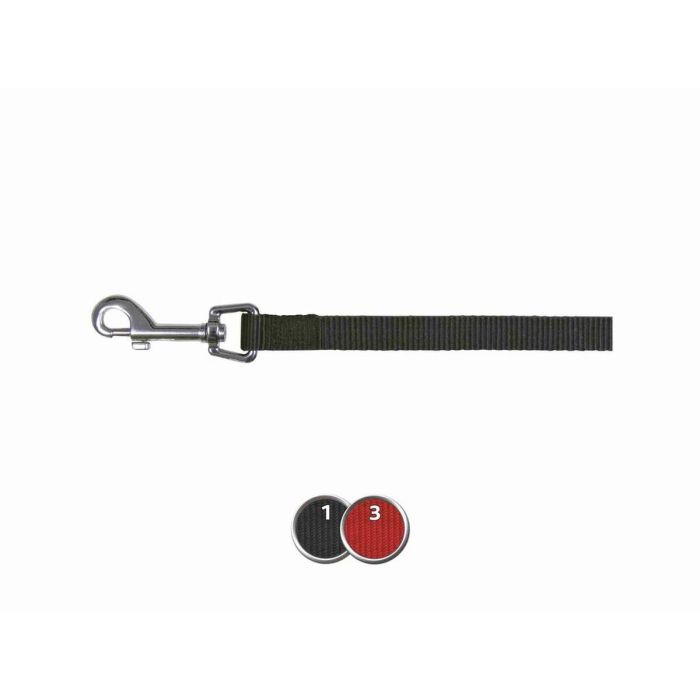 Correa para Perro Trixie Classic Negro M/L 2