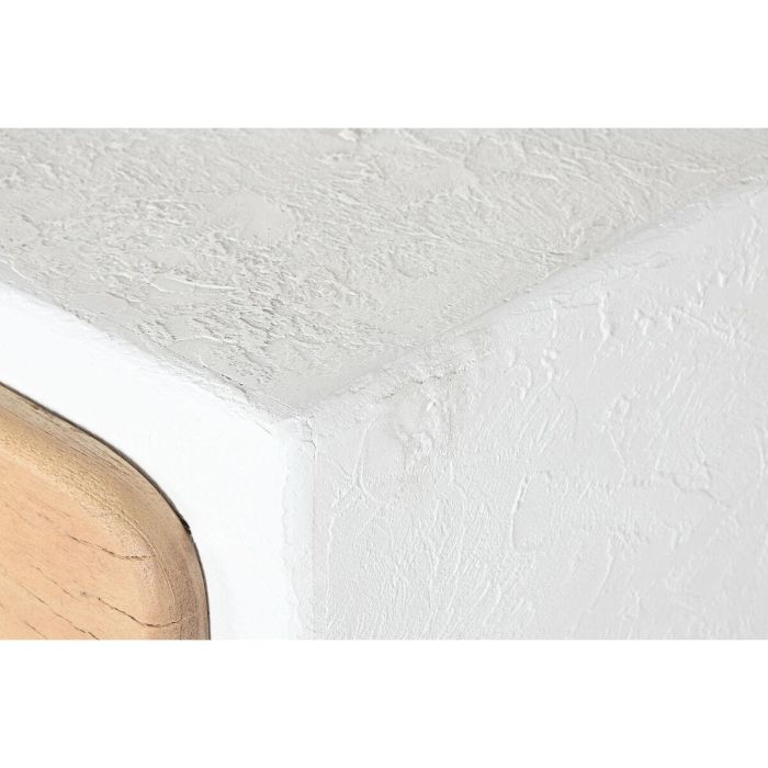 Cajonera Home ESPRIT Blanco Natural Mediterráneo 80 x 42 x 106 cm 4