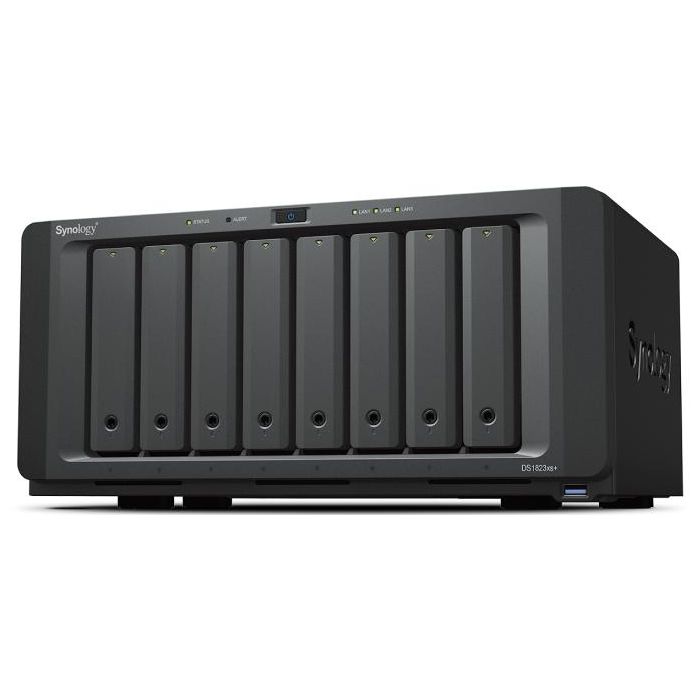 NAS Synology Diskstation DS1823XS+/ 8 Bahías 3.5"- 2.5"/ 8GB DDR4/ Formato Torre 1 NAS Synology Diskstation DS1823XS+/ 8 Bahías 3.5"- 2.5"/ 8GB DDR4/ Formato Torre 1