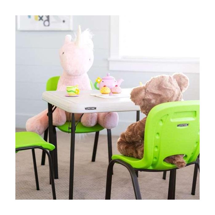 Lifetime Mesa Infantil Plegable 61x61x53,5 cm Plástico y Acero 6 Lifetime Mesa Infantil Plegable 61x61x53,5 cm Plástico y Acero 6