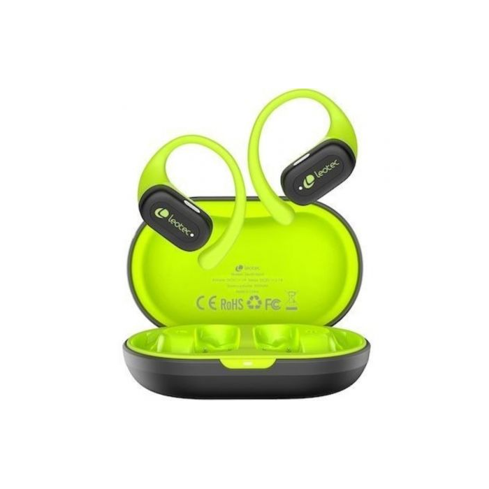 LEOTEC LETWS01G Auriculares De Oreja Abierta Inalámbricos Zenit Sport Bluetooth 6 IPX5 con Cancelación de Ruido (ENC) 1