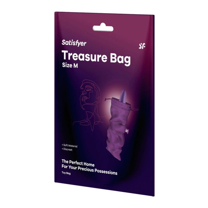 Accesorio Erótico Satisfyer Treasure Morado M 1 Accesorio Erótico Satisfyer Treasure Morado M 1