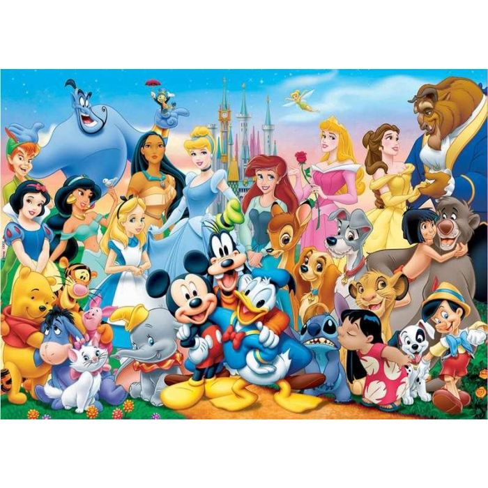 Puzzle 100 piezas el maravilloso mundo de disney 4 Puzzle 100 piezas el maravilloso mundo de disney 4