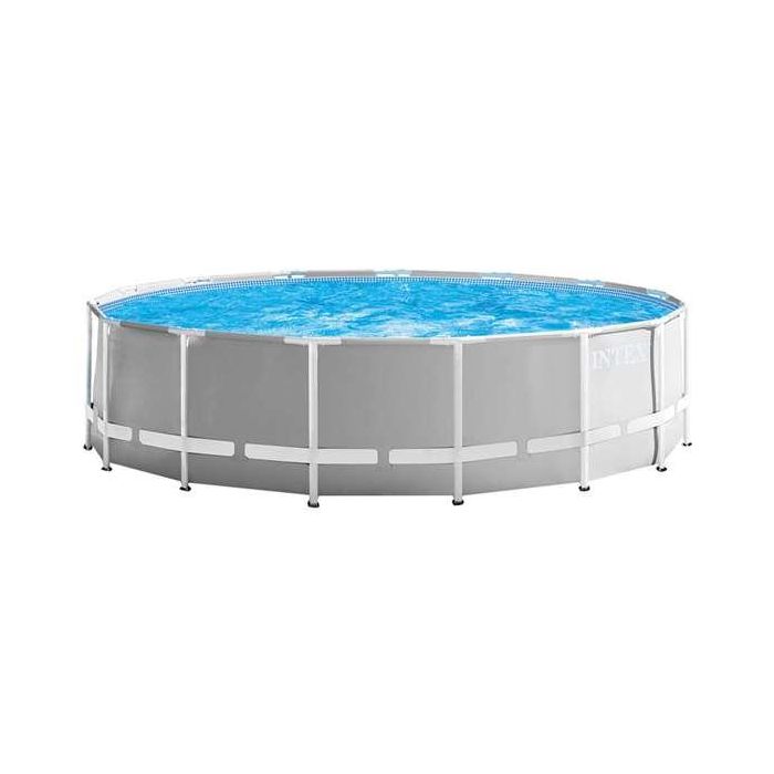 Piscina prism frame d457x122 cm(c/bomba filtro+esc 7 Piscina prism frame d457x122 cm(c/bomba filtro+esc 7