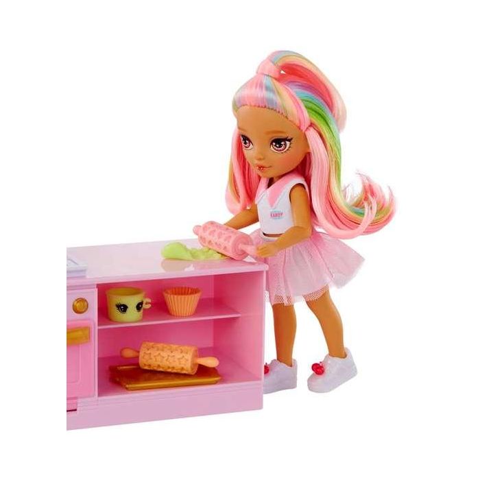 Set de juego rainbow high little dessert. tienda de dulces con kit de pasteleria con una muñeca exclusiva 20,3x29,20x13,46 cm 6 Set de juego rainbow high little dessert. tienda de dulces con kit de pasteleria con una muñeca exclusiva 20,3x29,20x13,46 cm 6