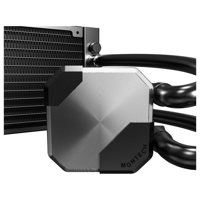 Montech HyperFlow Silent 360 Sistema de Refrigeración Líquida Todo en Uno Negro 3 Ventiladores 12 cm 5