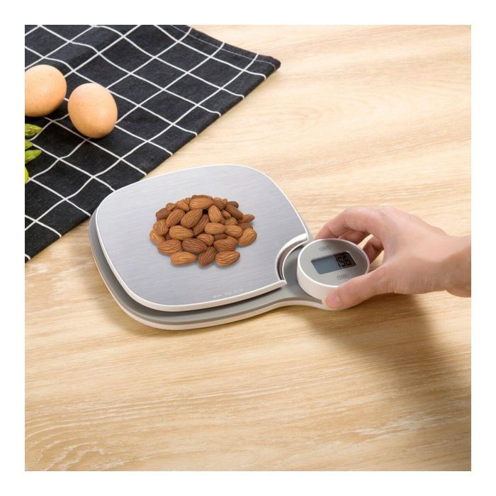 Báscula de Cocina TM Electron Gris 5 kg (171 x 184 x 31,5 mm) 1 Báscula de Cocina TM Electron Gris 5 kg (171 x 184 x 31,5 mm) 1