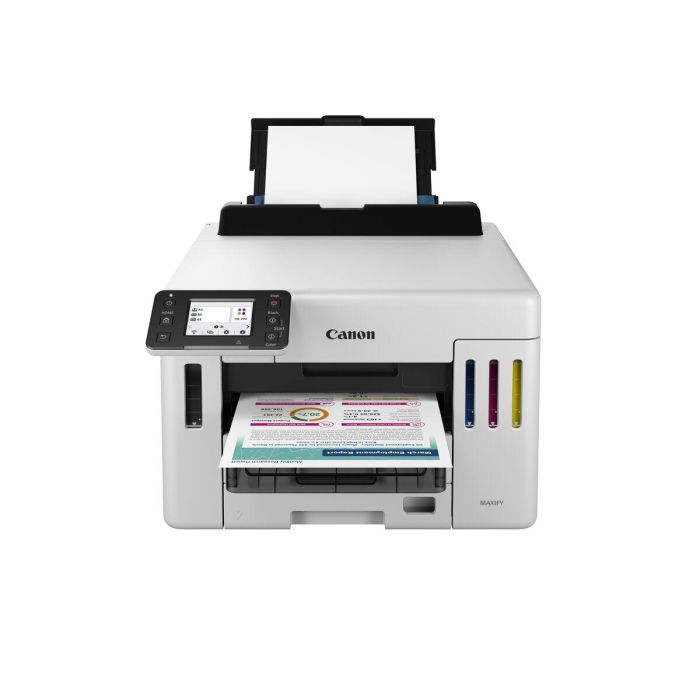 Canon Maxify Gx5550 Megatank Impresora de Inyección de Tinta Wi-Fi, Pantalla Táctil LCD 6,9 cm, A4, Solo Imprimir 6
