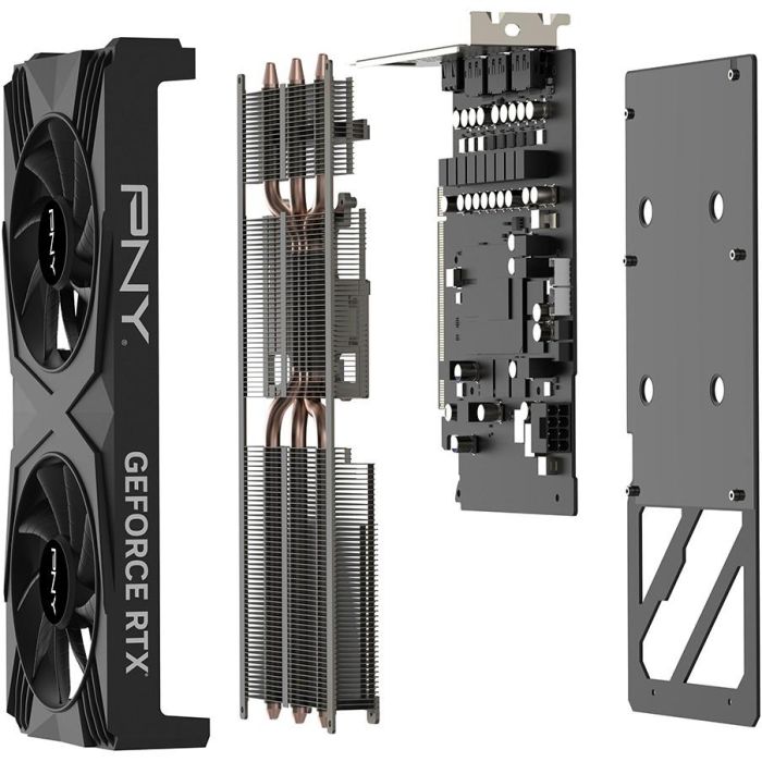 PNY RTX4060 TI VERTO Dual FAN 8GB GDDR6 HDMI 3xDP - Tarjeta Gráfica para PC 8 PNY RTX4060 TI VERTO Dual FAN 8GB GDDR6 HDMI 3xDP - Tarjeta Gráfica para PC 8