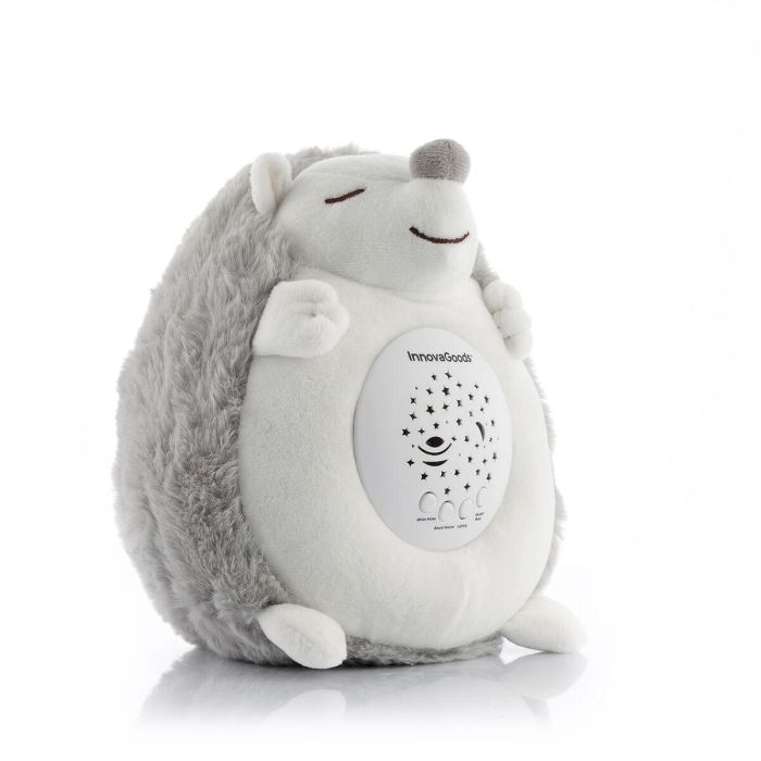 Erizo de Peluche con Ruido Blanco y Proyector Quitamiedos Spikey InnovaGoods 3 Erizo de Peluche con Ruido Blanco y Proyector Quitamiedos Spikey InnovaGoods 3