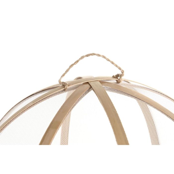 DKD Home Decor Cubreplatos Balines Bambú Natural 35x35x22 cm Set de 2 1 DKD Home Decor Cubreplatos Balines Bambú Natural 35x35x22 cm Set de 2 1