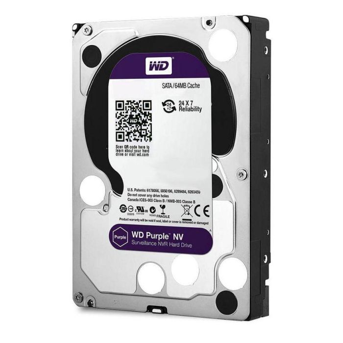 Western Digital WD Purple NV Disco Duro Interno SATA 6 Gb/s de 8 TB, 3.5 Pulgadas para Sistemas de Videovigilancia Western Digital WD Purple NV Disco Duro Interno SATA 6 Gb/s de 8 TB, 3.5 Pulgadas para Sistemas de Videovigilancia