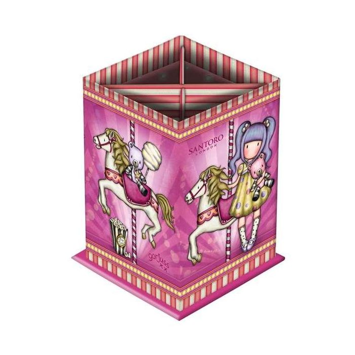 Gorjuss Cubilete Cartón Fairground "Carousel" 8.5x11.5x8.5cm 1 Gorjuss Cubilete Cartón Fairground "Carousel" 8.5x11.5x8.5cm 1