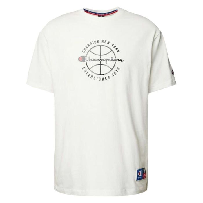 Camiseta de Manga Corta Hombre Champion Crewneck 0 Camiseta de Manga Corta Hombre Champion Crewneck 0