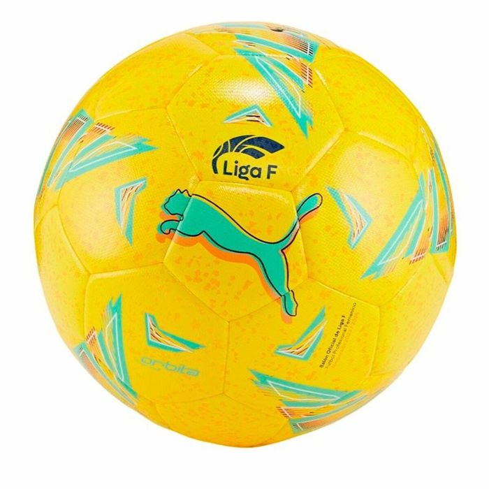 Balón de Fútbol Puma Orbita Liga F Amarillo Talla 5 Balón de Fútbol Puma Orbita Liga F Amarillo Talla 5