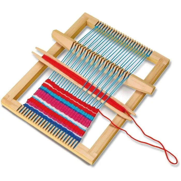 Ses Creative Set de Tejido con Hilos de Diferentes Colores - Incluye 60 metros de Hilo para Crear Diseños Coloridos 2 Ses Creative Set de Tejido con Hilos de Diferentes Colores - Incluye 60 metros de Hilo para Crear Diseños Coloridos 2