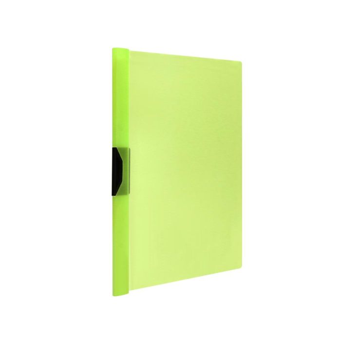 Carpeta Liderpapel Dossier Pinza Lateral 45303 Polipropileno Din A4 Verde Cla30 Hojas Pinza Deslizante 2