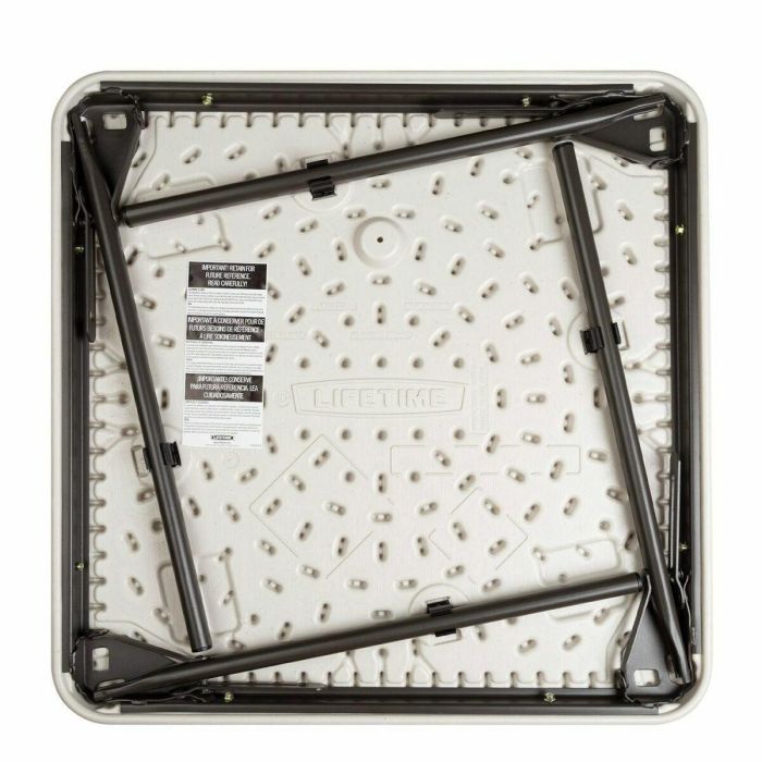 Lifetime Mesa Infantil Plegable 61x61x53,5 cm Plástico y Acero Lifetime Mesa Infantil Plegable 61x61x53,5 cm Plástico y Acero