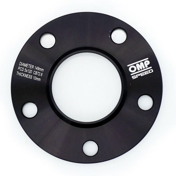 Separadores OMP OMPS09151001 PCD 5x120 CB 72,6 M12 x 1,50 M14 x 1,25 10 mm 9 Separadores OMP OMPS09151001 PCD 5x120 CB 72,6 M12 x 1,50 M14 x 1,25 10 mm 9