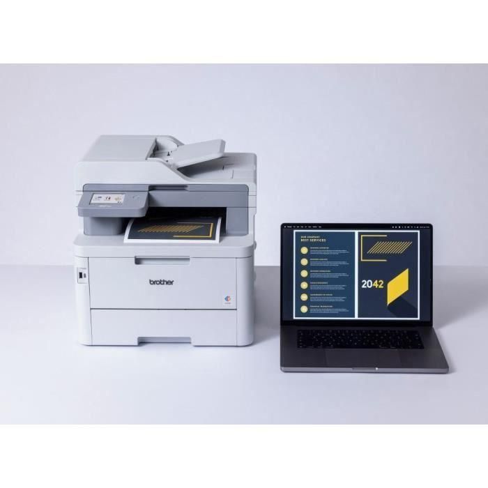 Brother MFC-L8340CDW Impresora Multifunción LED Color 30 ppm WiFi Dúplex Automático Escáner ADF Pantalla Táctil 4 Brother MFC-L8340CDW Impresora Multifunción LED Color 30 ppm WiFi Dúplex Automático Escáner ADF Pantalla Táctil 4