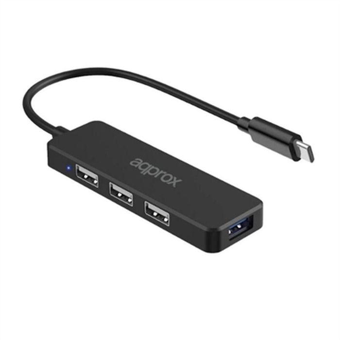 Hub USB-C 4 Puertos approx! APPC48V2