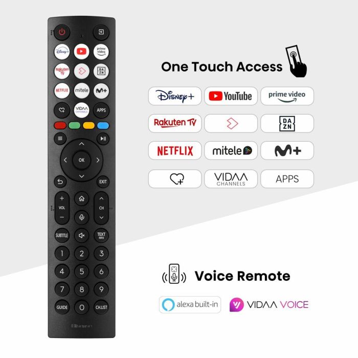 Smart TV Hisense 100E7NQ     100 100" 4K Ultra HD LED HDR QLED Negro 3