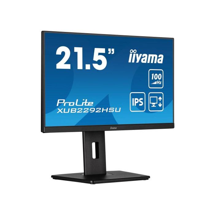 MONITOR IIYAMA 21.5"/1920 x 1080/100Hz /2.1MPX/250CD/FHD/16:9/HDMI/IPSLED/NEGRO 3 MONITOR IIYAMA 21.5"/1920 x 1080/100Hz /2.1MPX/250CD/FHD/16:9/HDMI/IPSLED/NEGRO 3