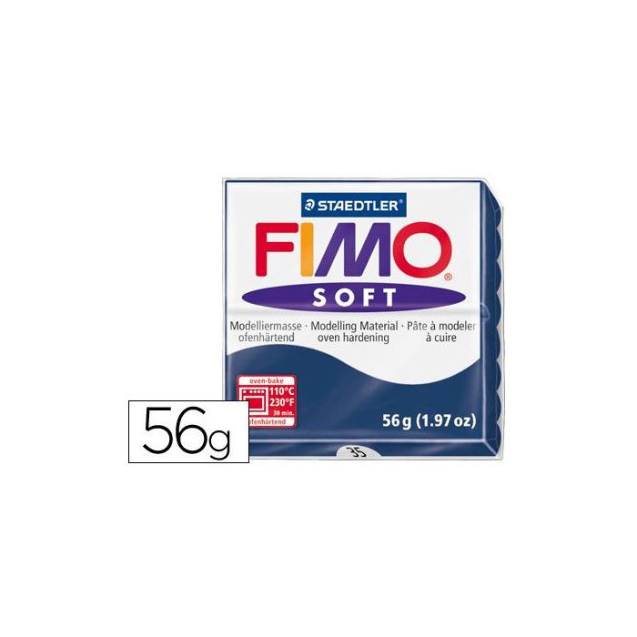 Pasta Staedtler Fimo Soft 57 gr Color Azul Windsor